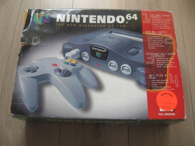 Nintendo 64 BOX - zestaw