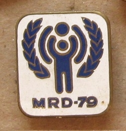 MIĘDZYNARODOWY ROK DZIECKA 1979 - odznaka