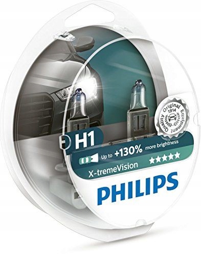 J19 Żarówka samochodowa H1 Philips X-tremeVision