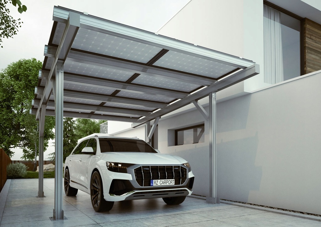 CARPORT WIATA ZADASZENIE MODUŁY 1-STANOWISKO