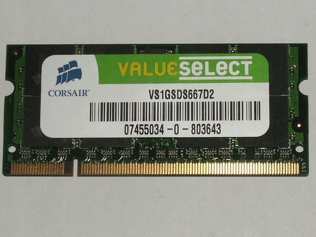 Pamięć RAM Corsair DDR2 1GB