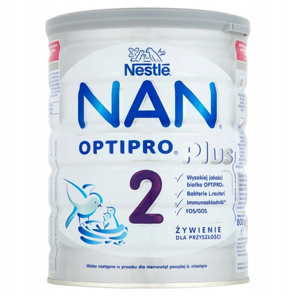 Nestle NAN Optipro Plus 2. puszka 800g