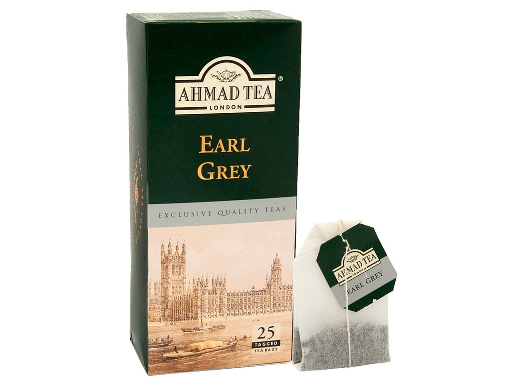 Herbata Ahmad Earl Grey - 25szt Oryginał