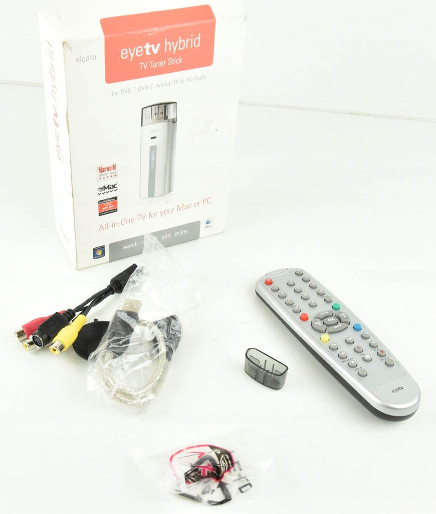 Zestaw do Tuner TV DVB-T eyeTV Hybrid Elgato PILOT