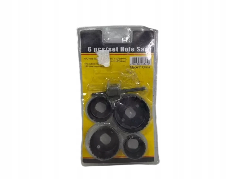 6 SZT./ZESTAW PIŁ OTWORNICOWYCH,