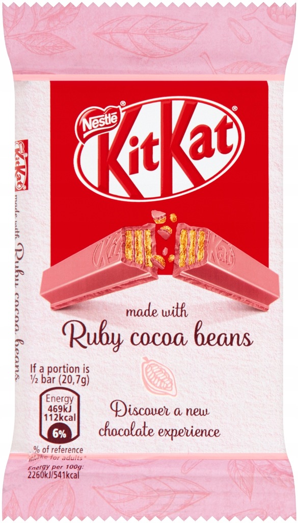 Kit Kat Ruby baton czekolada ruby tabliczka 41,5 g
