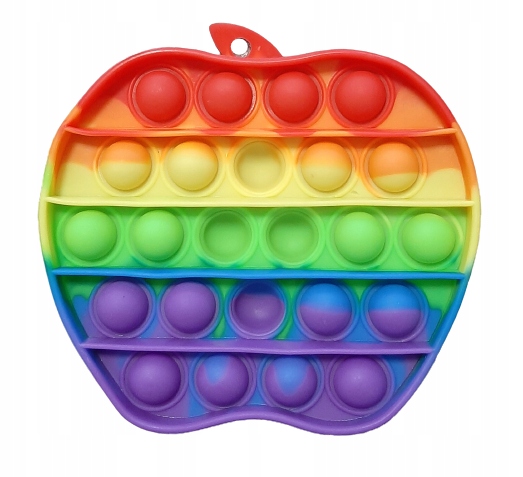 Pop It Fidget Toy Mata sensoryczna JABŁKO