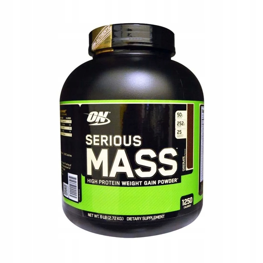 Optimum Nutrition Serious Mass 2730g czekolada - m