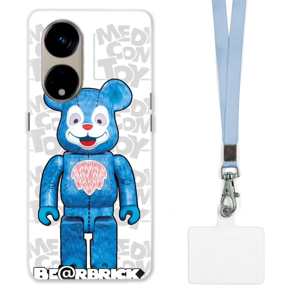 ETUI DO OPPO RENO 8T 5G CASE + SMYCZ SZARA KAWS DLA NASTOLATKÓW MIX WZ