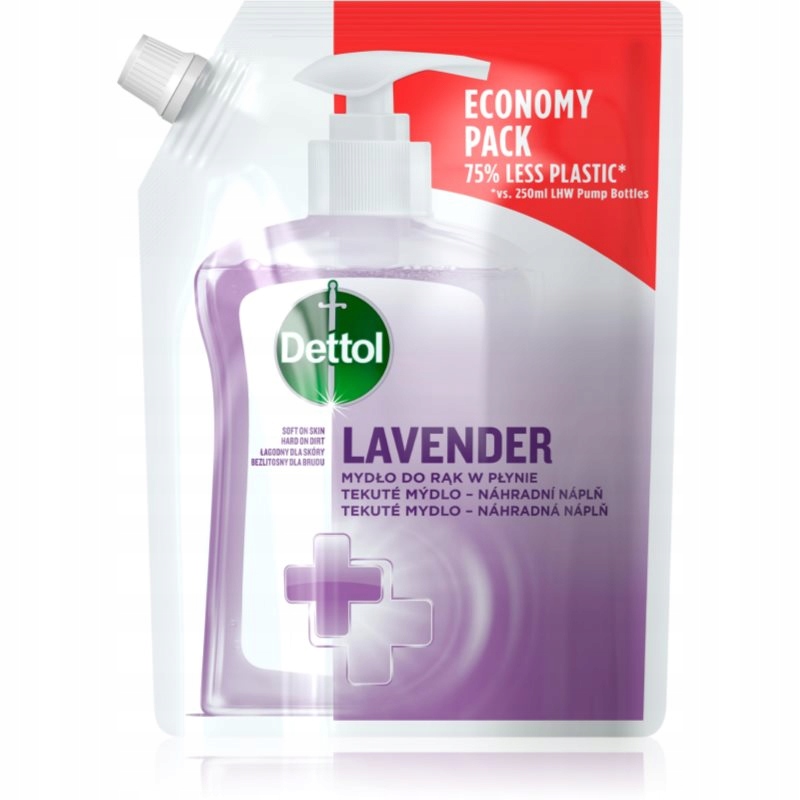 Dettol Soft on Skin Lavender mydło w płynie napełnienie 500 ml