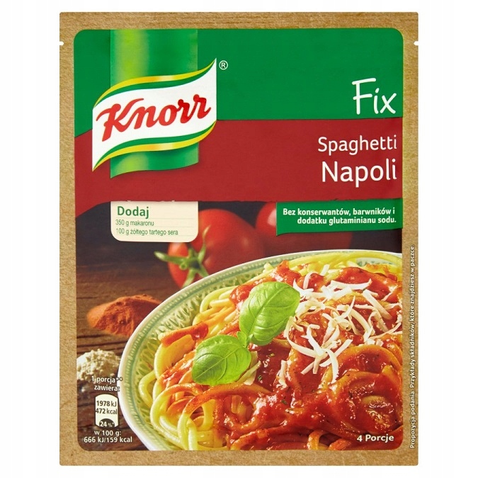 Knorr Fix Spaghetti Napoli 45 g