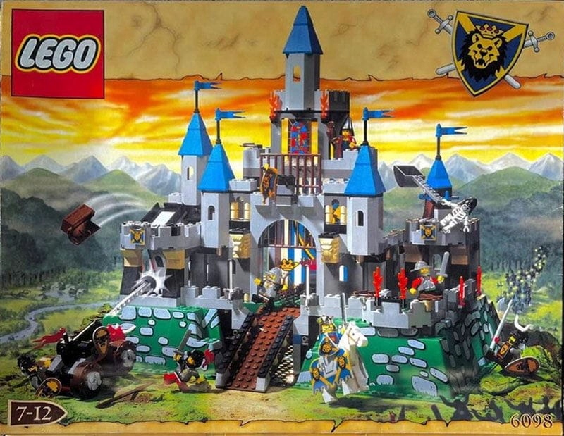 LEGO 6098 King Leo's Castle [Knights Kingdom I] z instrukcją i pudełkiem
