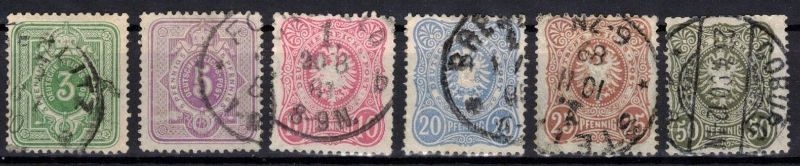 DR NIemcy Mi 39-44 seria kas. (Pfennig)