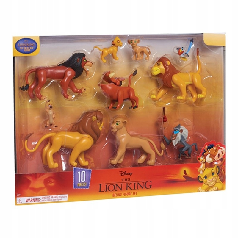 Купить КОРОЛЬ ЛЕВ ИЗ 10 ФИГУРОК ОРИГИНАЛЬНЫЙ ДЕЛЮКС НАБОР 24 ЧАСА ...