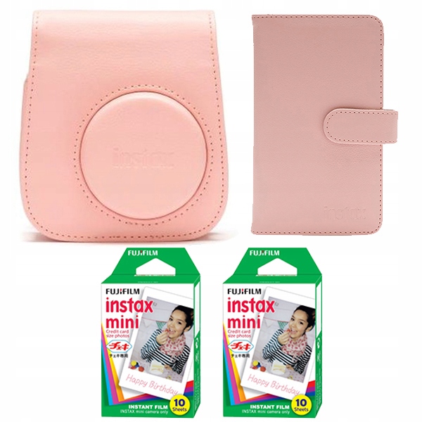 Zestaw aksesoriów Instax Mini 11 - Blush Pink