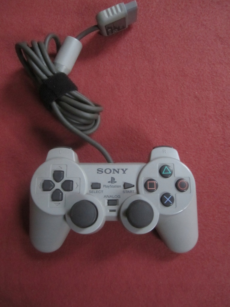 Kontroler Pad SONY Playstaion 1 Psx Ps1 Dualshock Stan IDEALNY Scph-1200 M