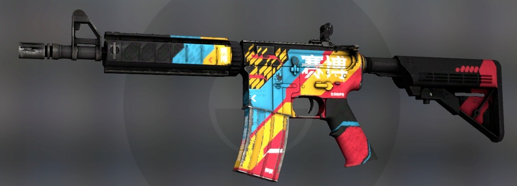 M4A4 CYBERBEZPIECZŃSTWO CYBER SECURITY CS GO skin