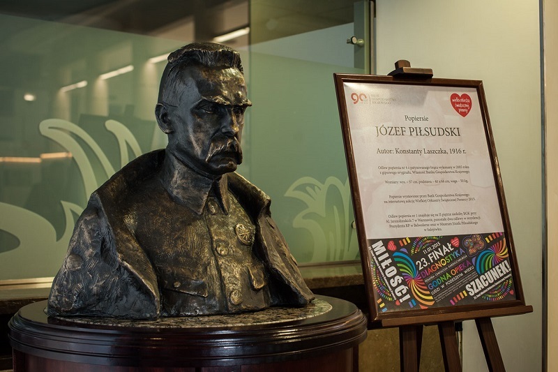 BGK - Popiersie Józefa Piłsudskiego