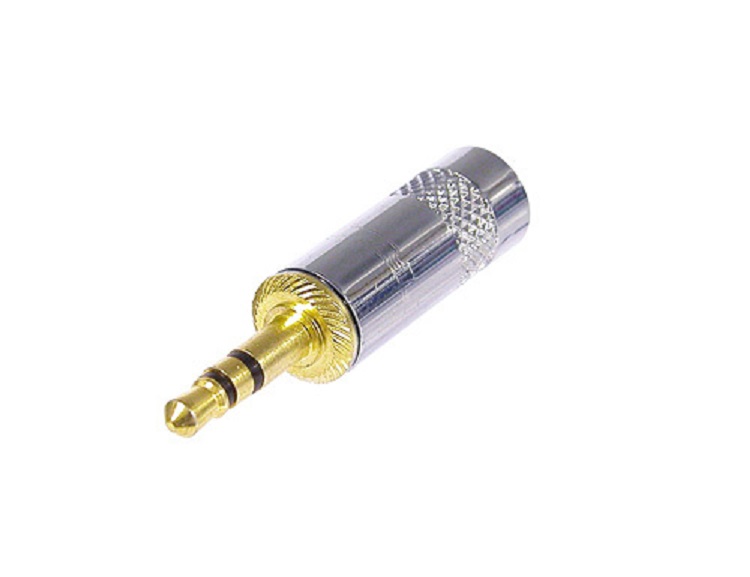 Wtyk mini Jack stereo 3,5mm Rean NYS231G