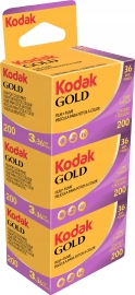 Kodak Gold klisza 200 kolor 135/36 3sztuki