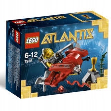 Lego Atlantis Ocean Speeder 7976