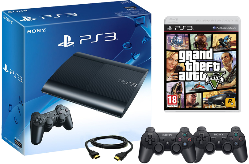 ps3 super slim gta v