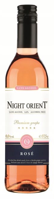 Wino bezalkoholowe Różowe Night Orient Rose 0% 0,7