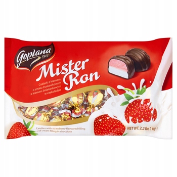 1x 1kg GOPLANA Mister Ron cukierki z kremem