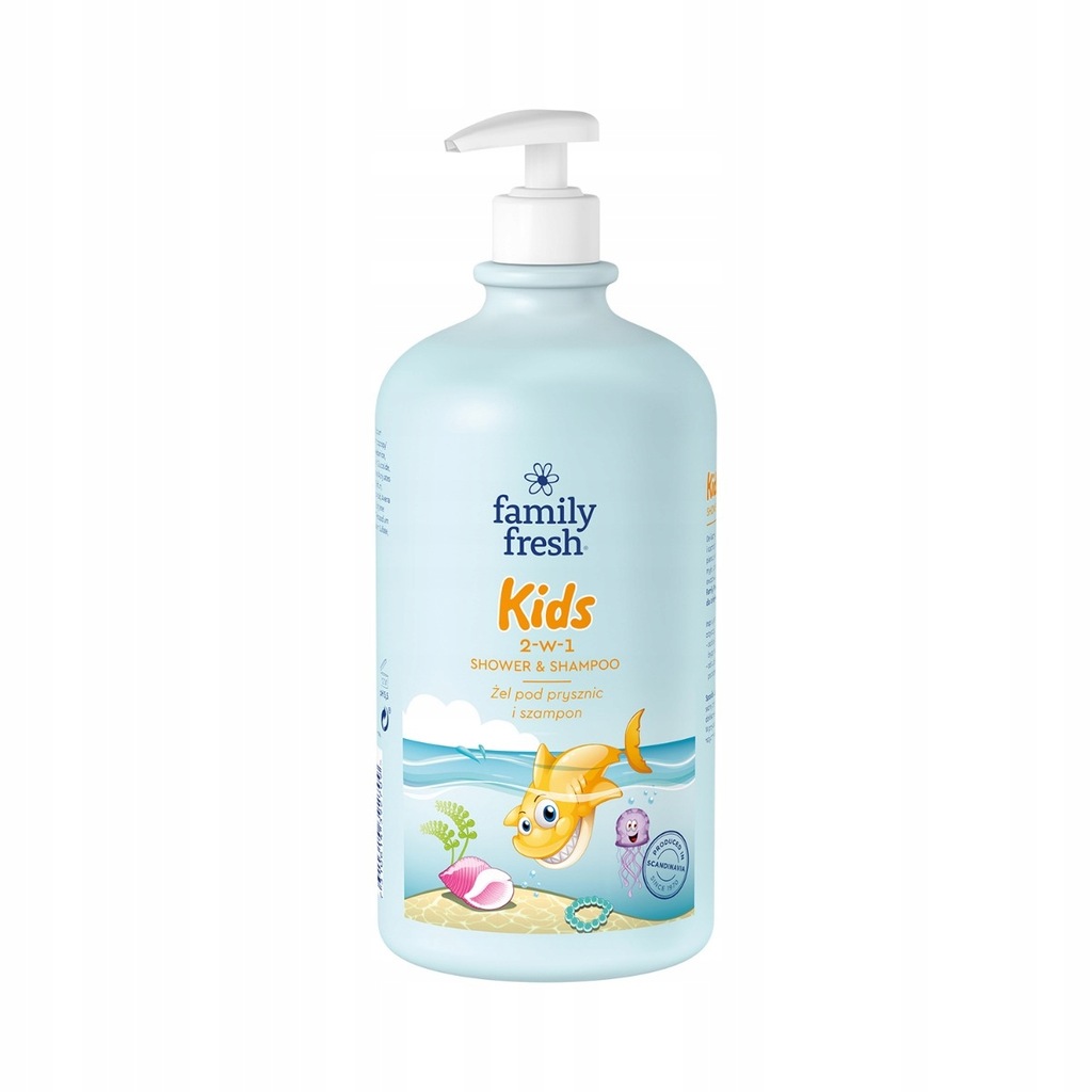 FAMILY FRESH KIDS 2w1 żel pod prysznic 1 l