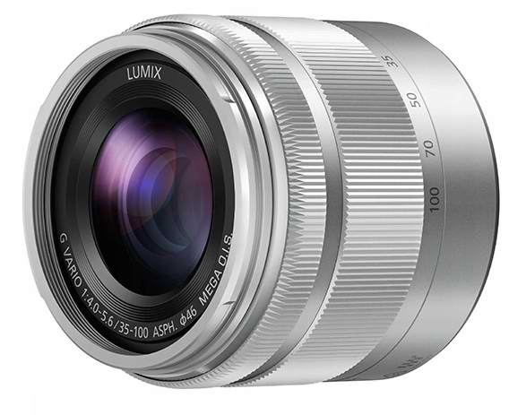 Panasonic 35-100mm H-FS35100 srebrny, nowy FV