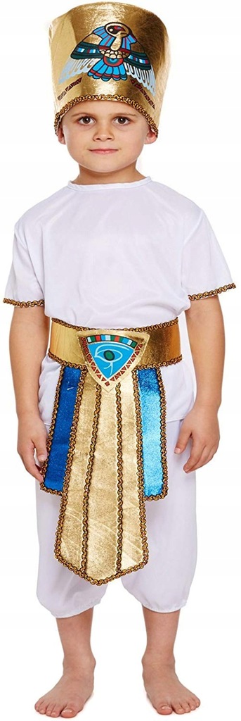 Henbrandt - Faraon, Egipcjanin Tutanchamon, strój, kostium, 10-12 l, 152 cm