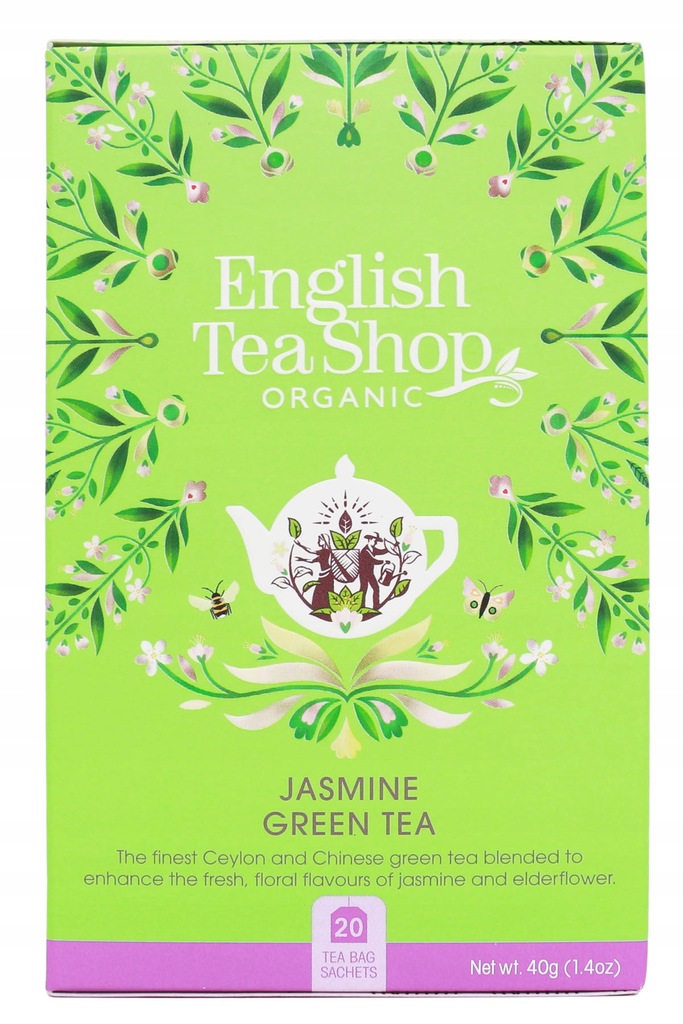 English Tea Shop jasmine green tea 20 saszetek