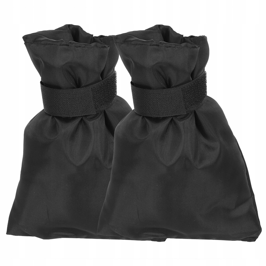 2 szt. Czarna zimowa osłona kranu na zewnątrz