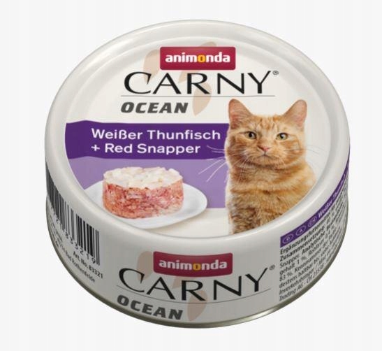 ANIMONDA Carny Ocean smak: biały tuńczyk i lucjan
