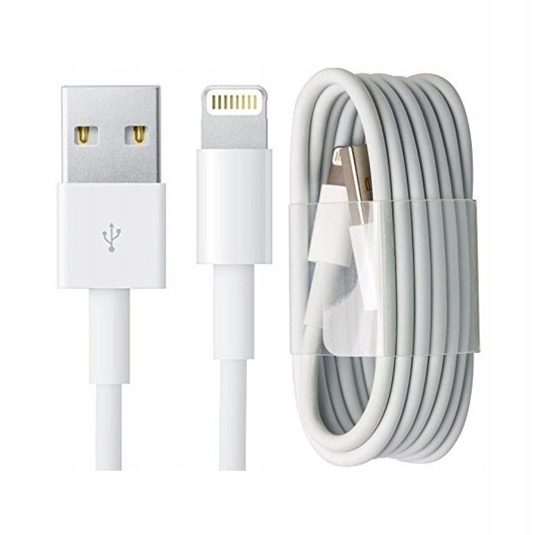 Kabel Apple MD818ZM/A Lightning do USB 1m Biały Oryginalny Ładowanie MD818