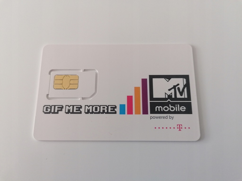 Karta kolekcjonerska MTV MOBILE