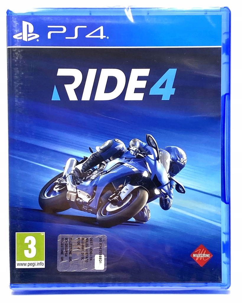 RIDE 4 | NOWA | GRA PS4 | WYŚCIGI | MOTOCYKLE ITA