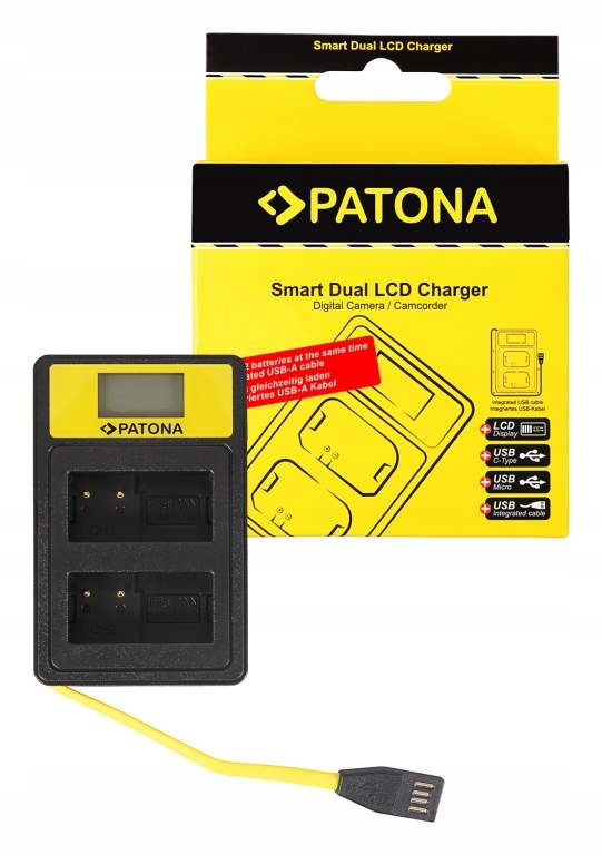 Ładowarka Patona USB Smart Dual PanasonicMWBLC12PP