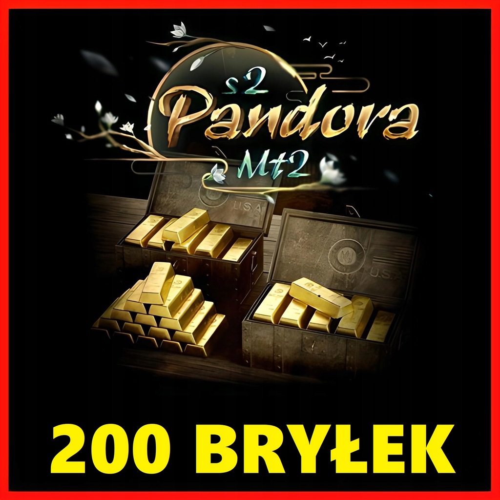 PANDORAMT2.PL S2 100KKK YANG 200B BRYŁEK BRYŁKI PANDORAMT2 METIN2