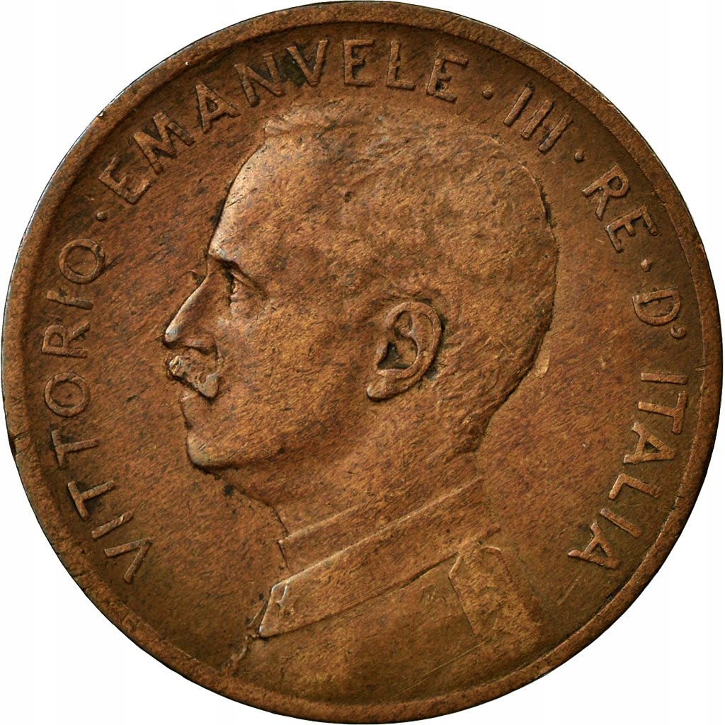 Moneta, Włochy, Vittorio Emanuele III, 5 Centesimi