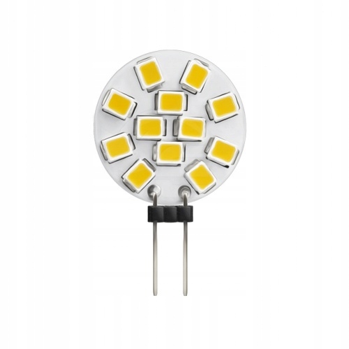 Żarówka LED G4 3W 340lm 12SMD2835 zimna talerzyk