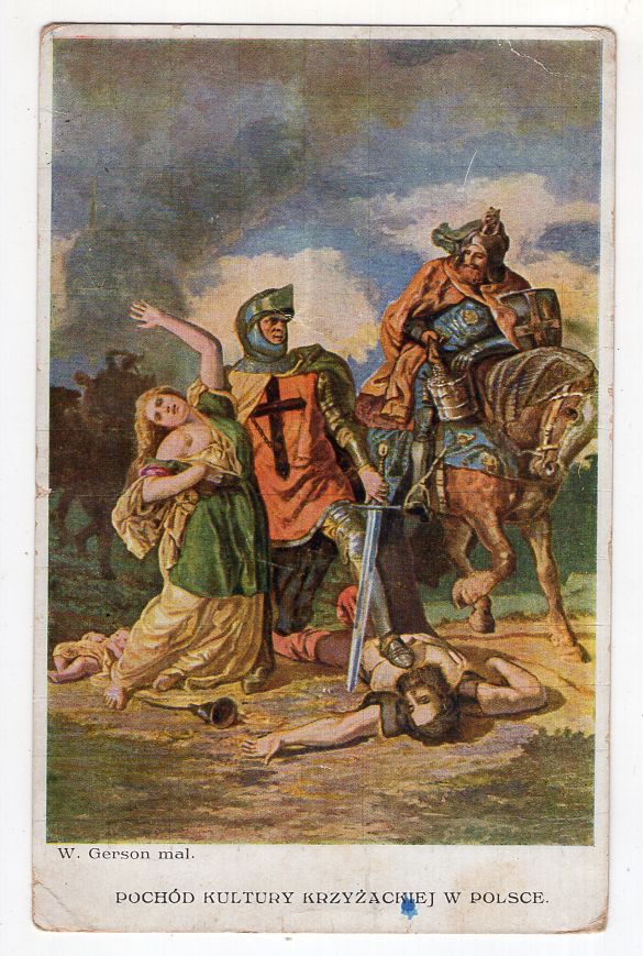 HISTORIA - Pochód Kultury Krzyżackiej - Gerson - SMP / AKROPOL - ok1930