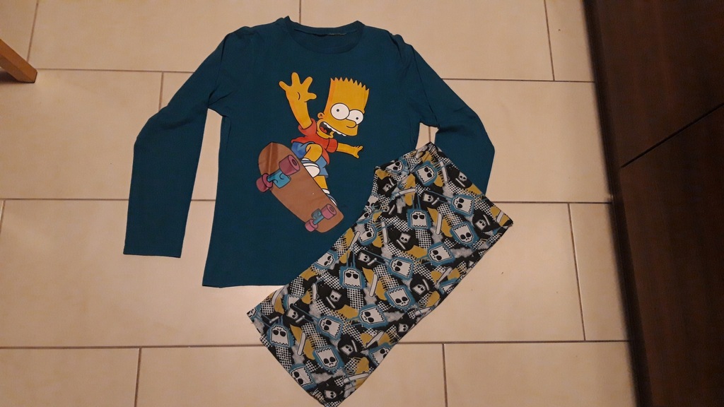 H&M *Simpson* piżama rozm.158/164 cm 12-14L