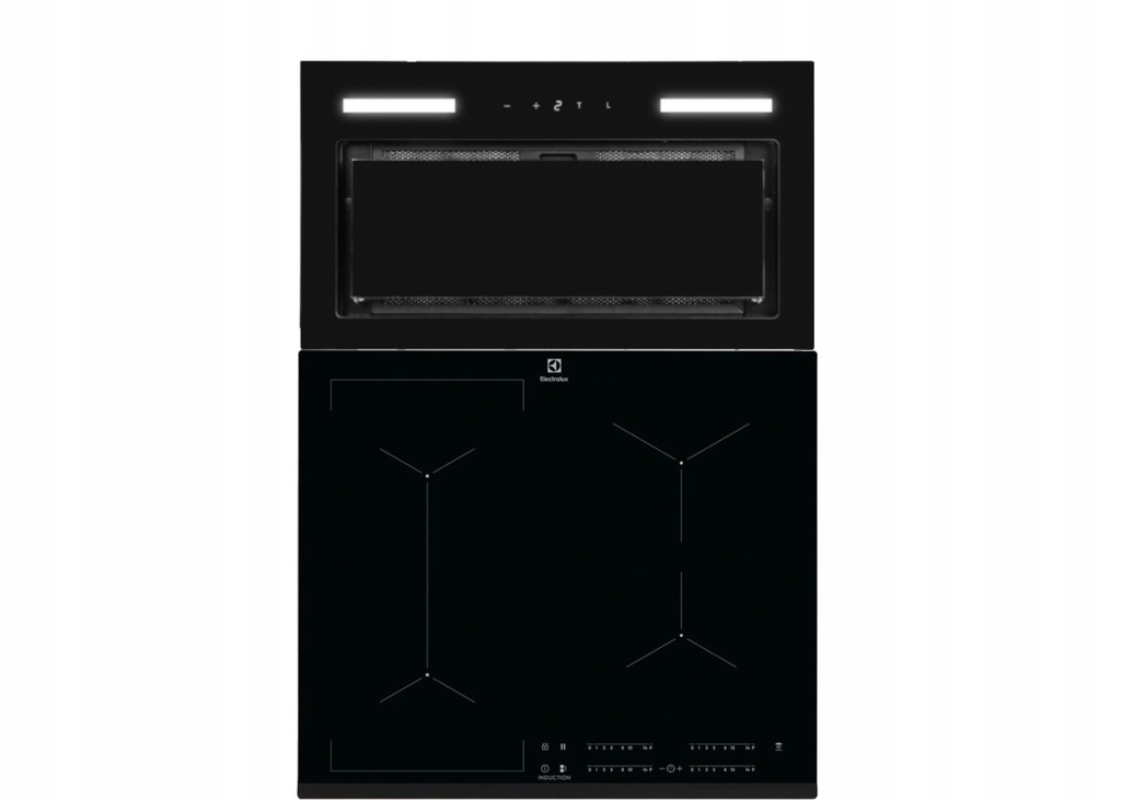 Płyta Electrolux EIV634 + Okap G-BoxStripes55BL H2H