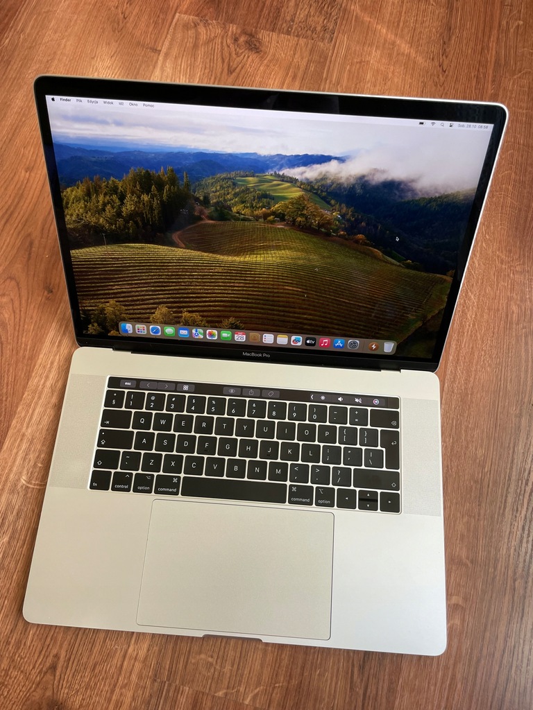 Laptop MacBook Pro 15 i7-9750H/16/512 A1990 Silver 2019 5K