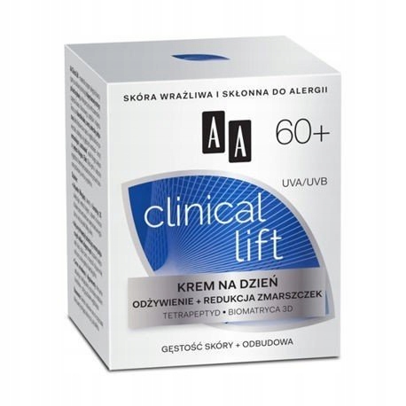 AA Clinical modelowanie + odżywienie 60+ 50ml day