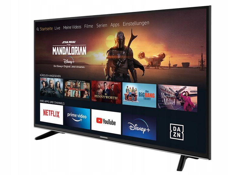 TELEWIZOR SMART TV GRUNDIG 49 UHD 4K NETFLIX - 10173867503 - oficjalne archiwum Allegro