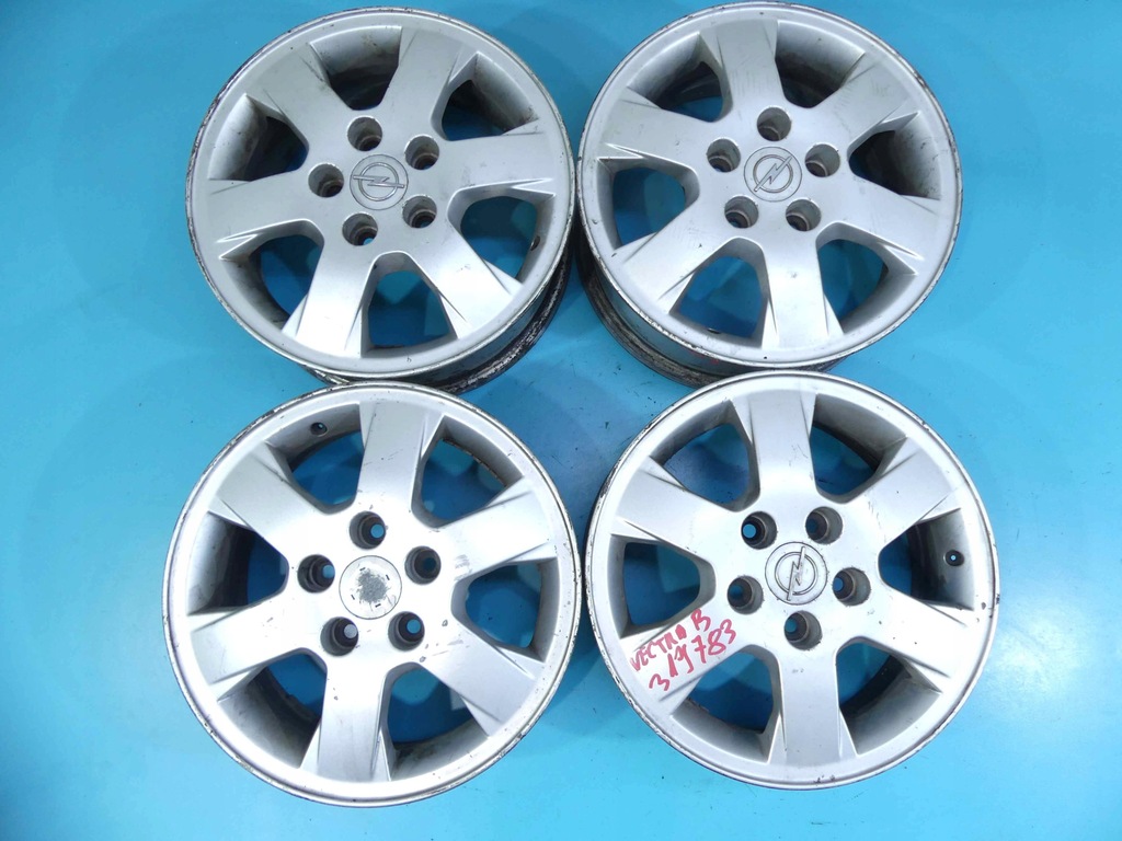 4X FELGI ALUMINIOWE ALUFELGI OPEL VECTRA B R15