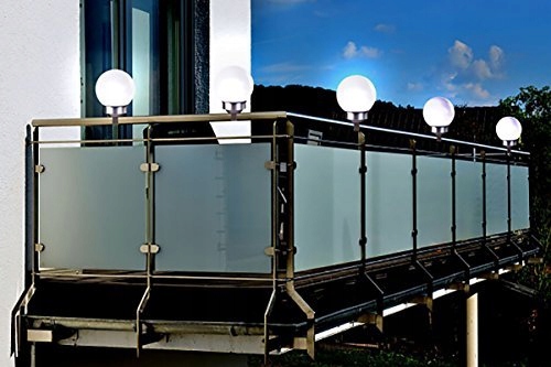 Lampa solarna kula 2 w 1,taras,balkon, 4 led, 15cm - 7869506230 - oficjalne archiwum Allegro