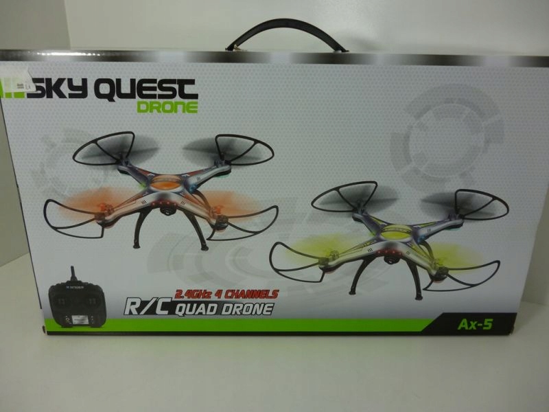 Dron Sky Quest Ax-5 Komplet - 7839105861 - Oficjalne Archiwum Allegro